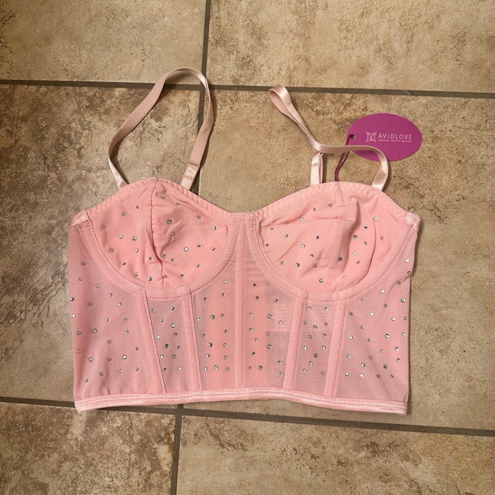 Pink Bustier